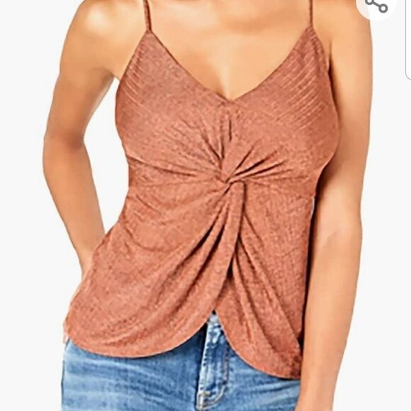Socialite Women's Adjustable Twist Front Tank Top - Picture 1 of 2